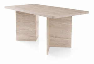 Jídelní stůl Loftonoso (travertin)