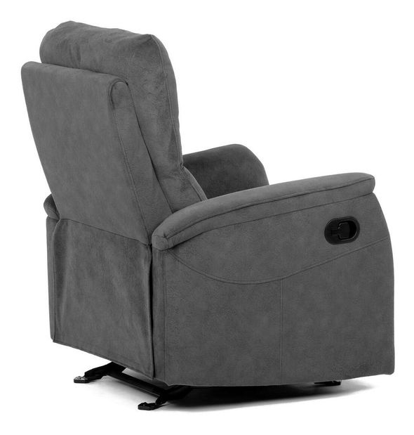 Polohovací křeslo Trajeron (šedá)