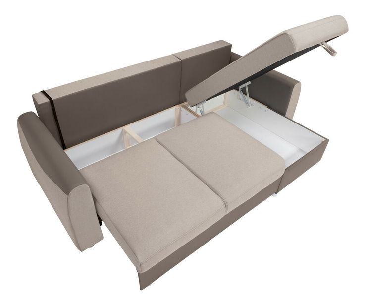 Rohová sedací souprava BRW Jette II LUX 3DL.URCBK (béžová) (P)