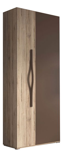 Šatní skříň Modi (san remo rustic + dub bahenní)