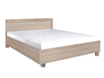 Manželská postel 140 cm Camber C23 (dub sonoma) (s roštem)