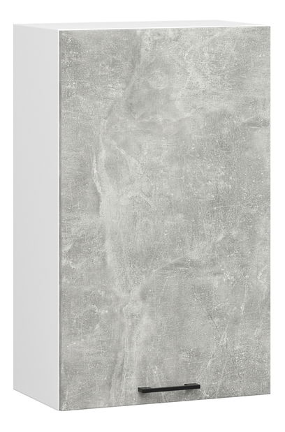 Horní kuchyňská skříňka Organo W 50 (bílá + beton)