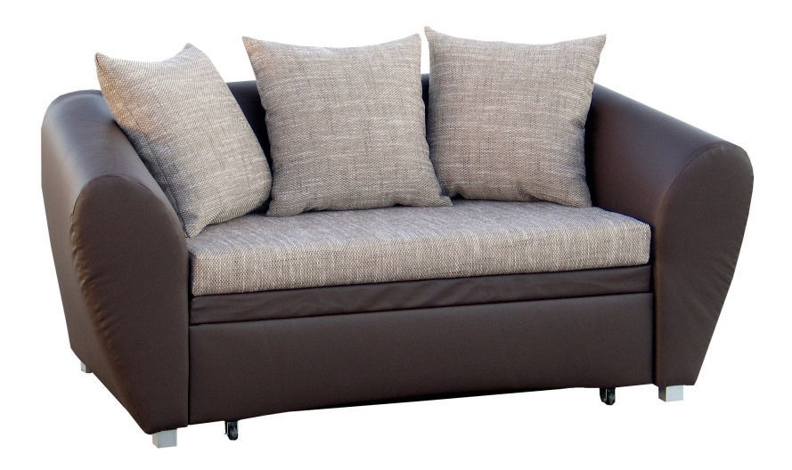 Pohovka Karol (berlin 03 + dolaro hnědé)