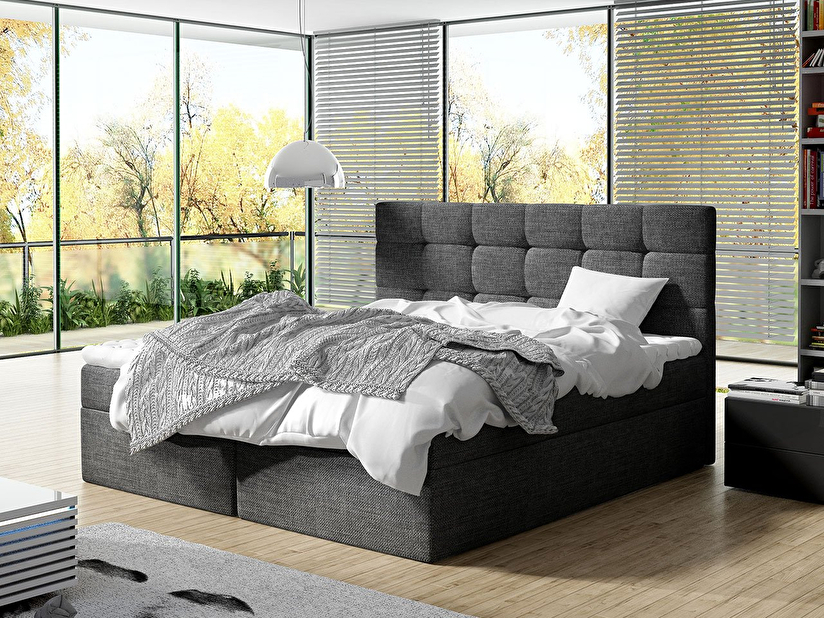 Boxspring postel 140 cm Cinara (muna 10)