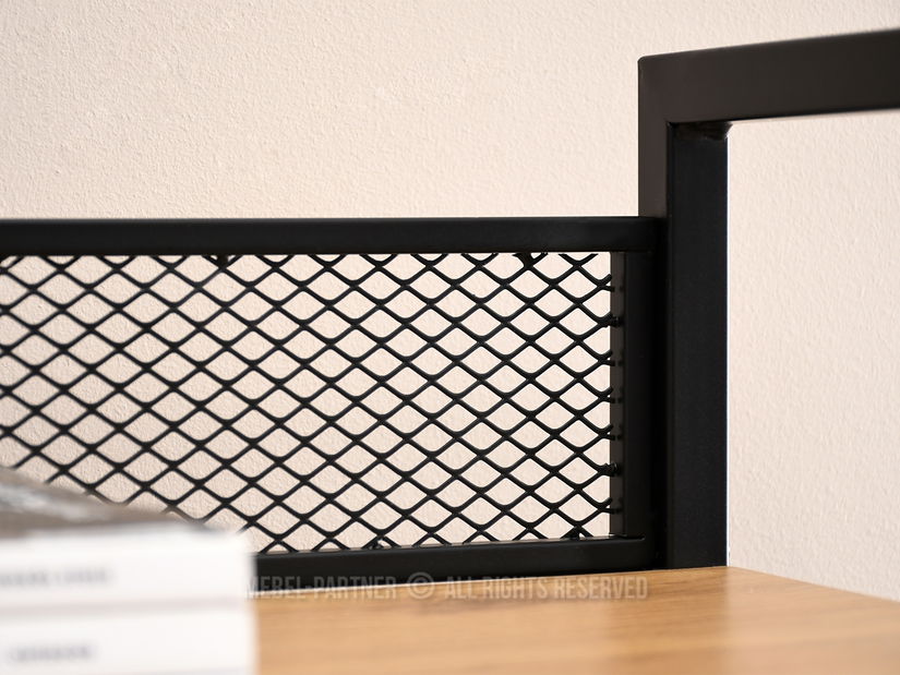 Regál Danube B (dub + černá)