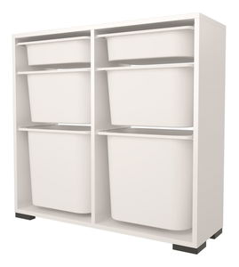 Organizér na hračky Dremonka 5 (bílá)