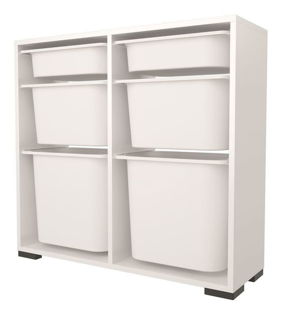 Organizér na hračky Dremonka 5 (bílá)