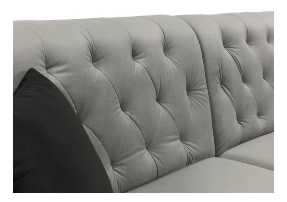 Rohová rozkládací pohovka Leon (L) (Magic Velvet 2240 + Magic Velvet 2240 + Magic Velvet 2217)