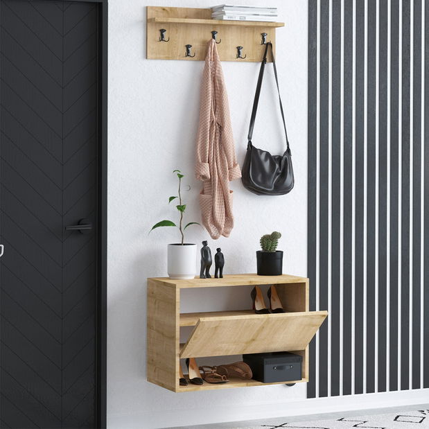 Předsíňová stěna Aliex 1 (Dub)