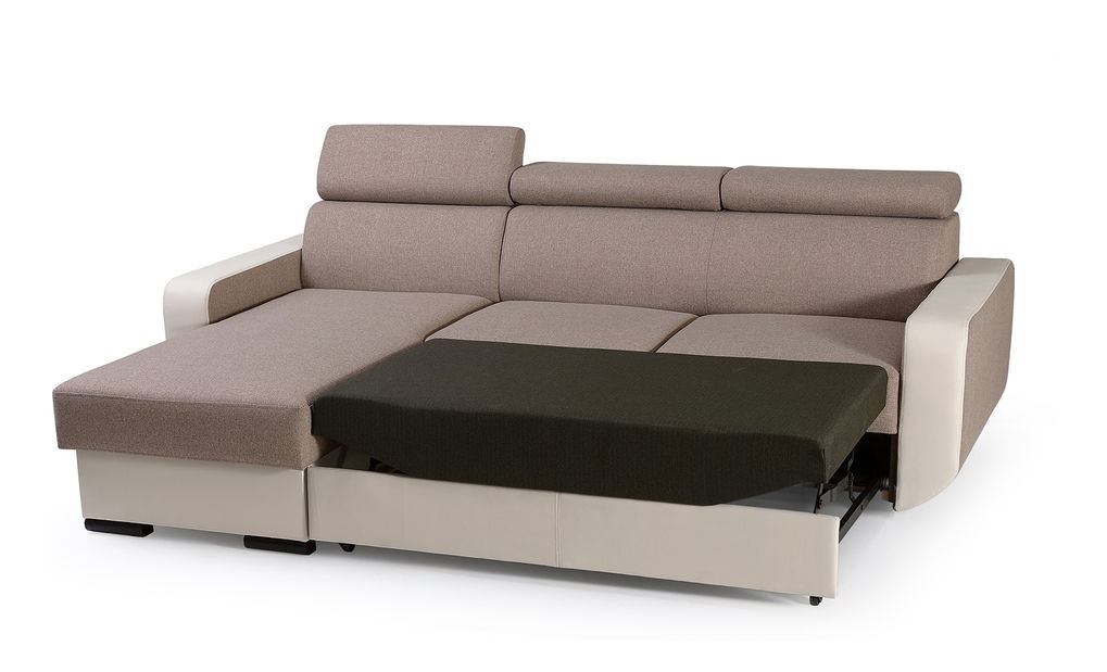 Rohová sedačka Istar (černá) (L)