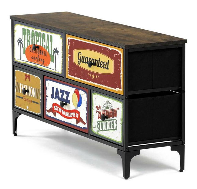 Komoda Alharacas 1 (černá)