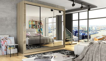 Šatníková skříň Ailene (dubsonoma)