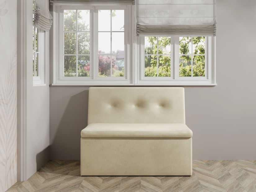 Kuchyňská lavice Layla 140 (krémová)