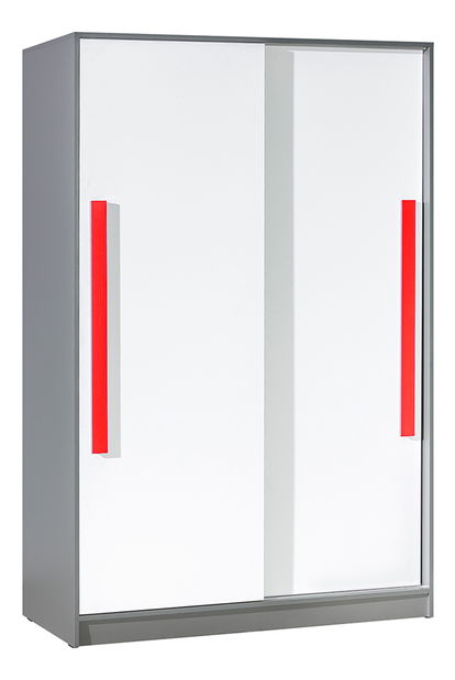 Šatní skříň Gilla G13 (červená)