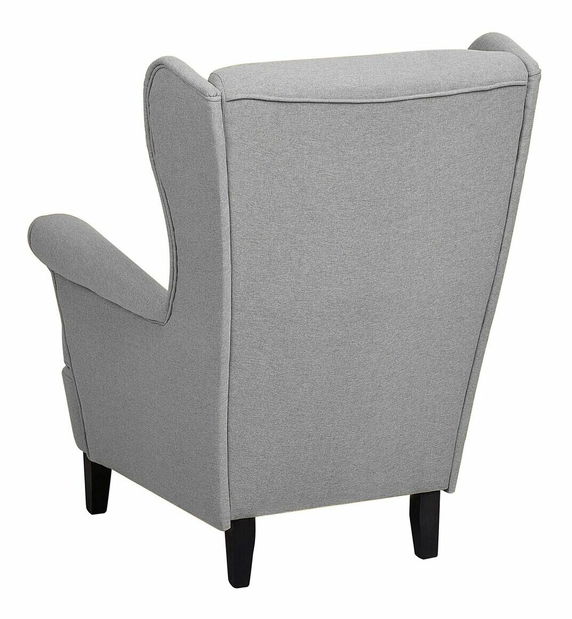 Křeslo ušák Absecon (šedá)