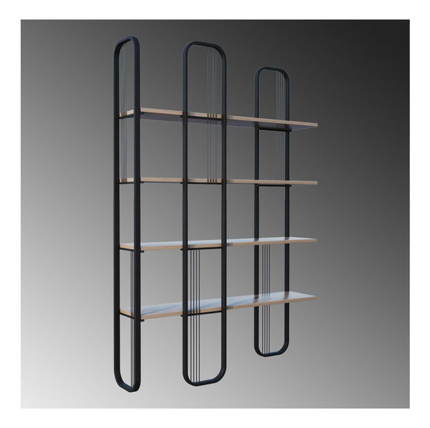 Regál Pedanu 1 (černá)