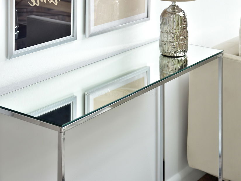 Konzolový stolek Bella Kons (chromová)