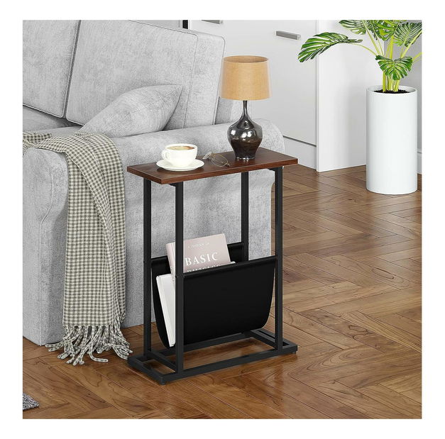  Příruční stolek Kakiso (hnědá)