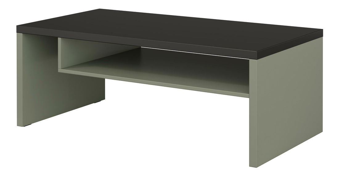 Konferenční stolek Crossroad G99 (borovice zelená + černá)