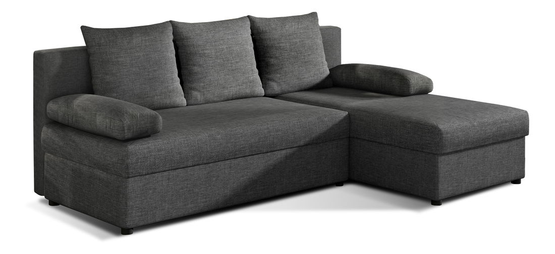 Rohová sedací souprava Genna (šedá) (P)