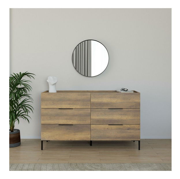 Komoda Seraphina 6 (ořech)