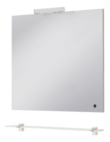 Zrcadlo Juventa Zlata ZlM-85 W (s poličkou, LED osvětlením a pohybovým senzorem)