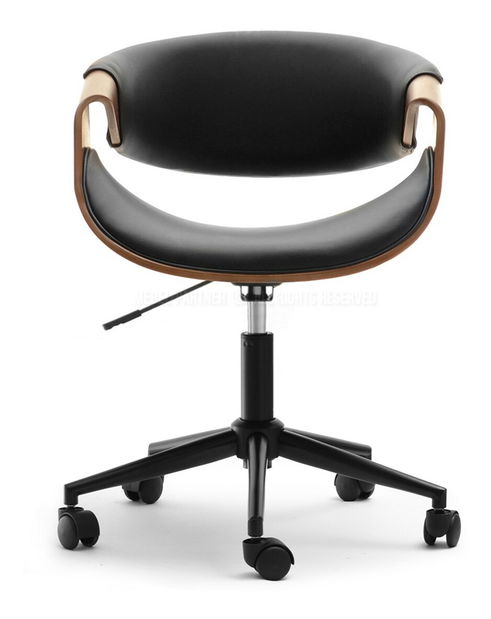 Židle Rapido (ořech tmavý + černá)