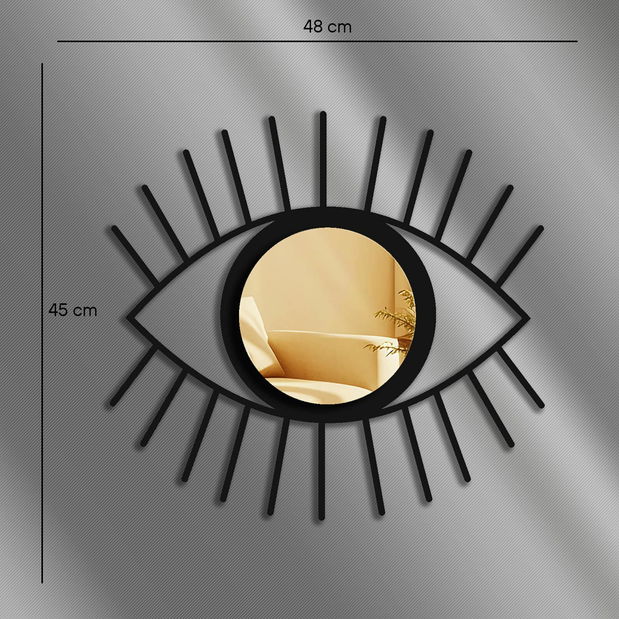 Zrcadlo Ozi 7 (kouřová)