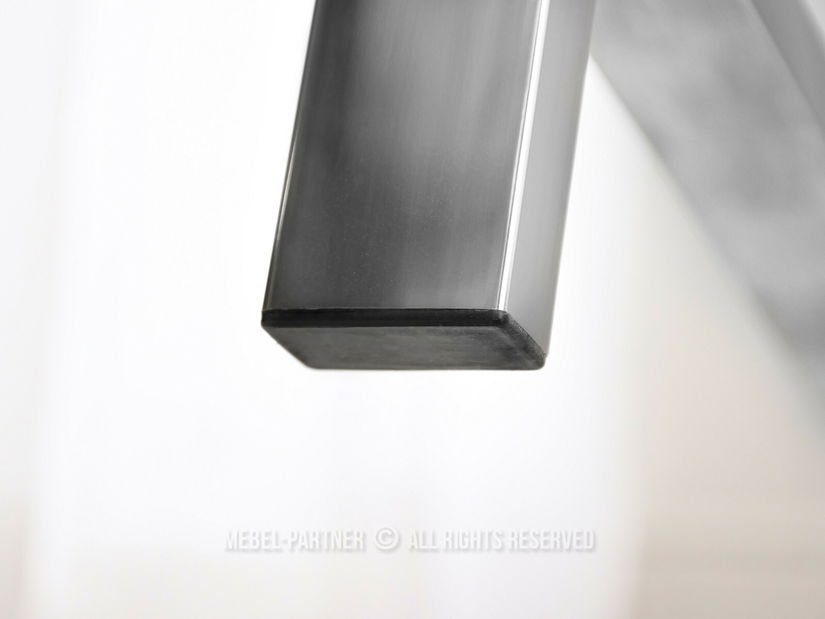 PC stolek Lazuli (sklo + chrom)