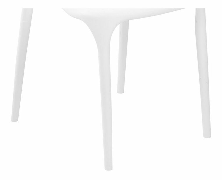 Set 8 ks jídelních židlí Gerry (bílá)