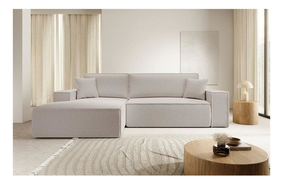 Rohová sedací souprava Fatime new (L) (světlobéžová)