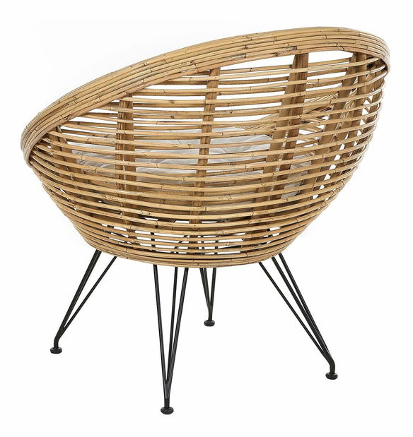 Zahradní křeslo Marza (přírodní)