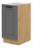 Dolní kuchyňská skříňka Lucid 40 D 1F BB (dub artisan + dustgrey)