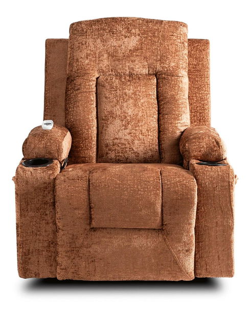 Masážní křeslo Banesto (hnědá)