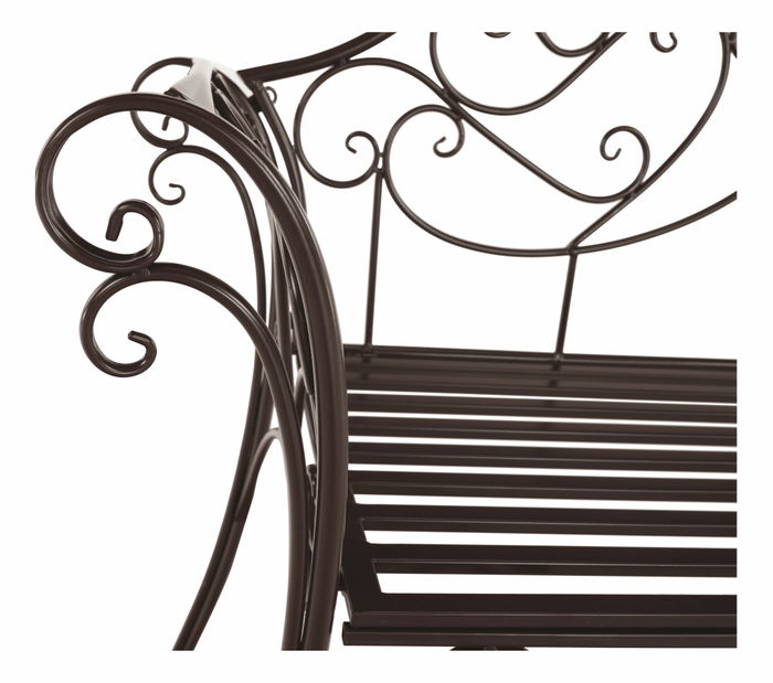 Zahradní lavička Entalia (hnědá)