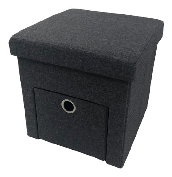 Taburet Seldi (šedá)