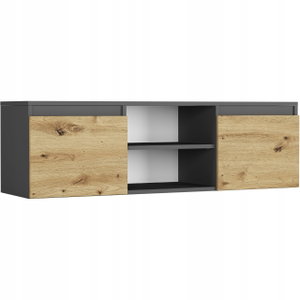 TV stolek/skříňka Rivana (antracit + artisan)
