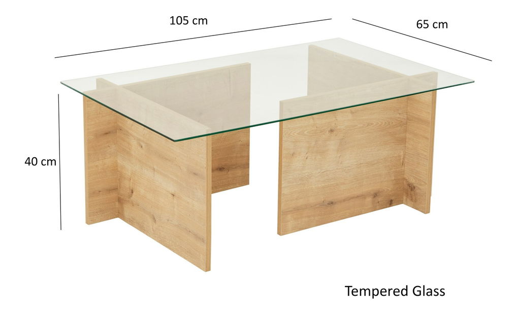 Konferenční stolek Elizei 1 (Dub safírový)