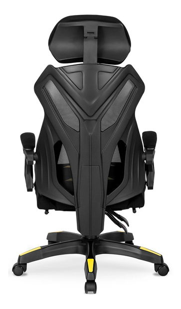Herní křeslo Mananera (černá + žlutá)