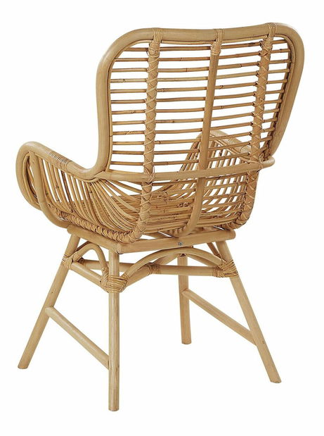 Jídelní židle TOGLO (ratan) (světle hnědá)