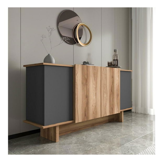 Skříňka Didus (ořech antracitový)