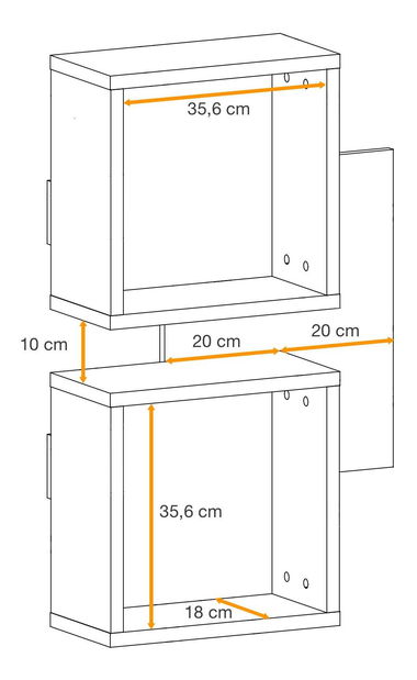 Předsíň Enderly EY3 (dub wotan + černá)