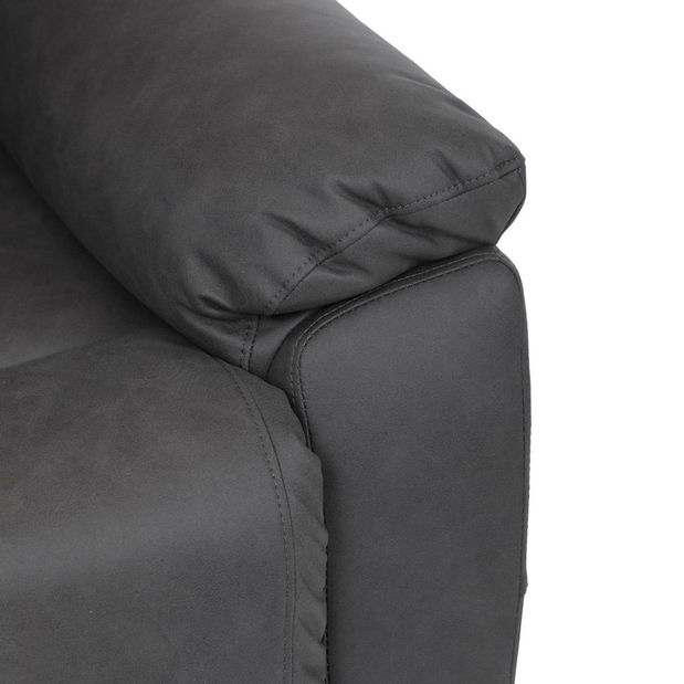 Polohovací křeslo Turbia (šedá)