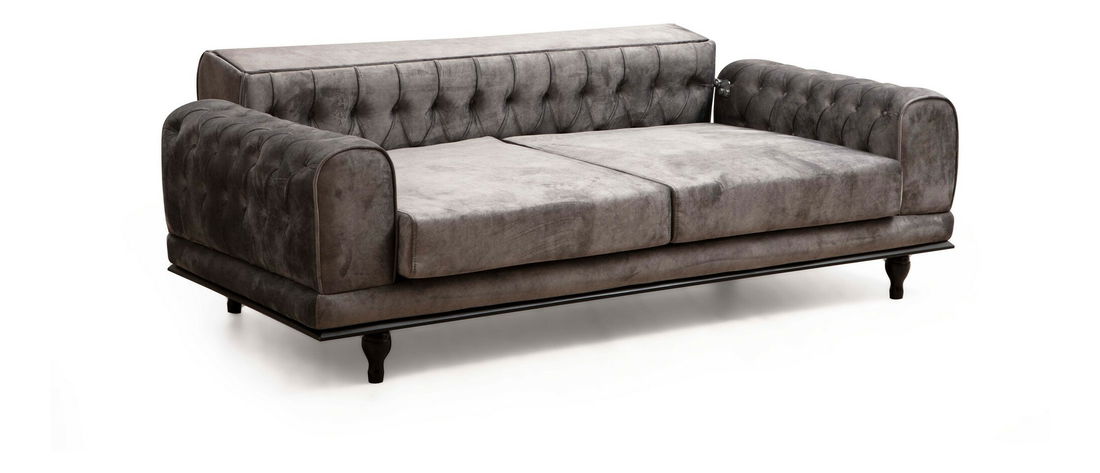 Třísedačka Alfredo (Antracit)