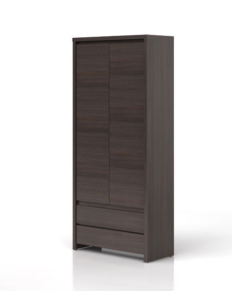 Policová skříň BRW Kaspian REG2D2S (Wenge)
