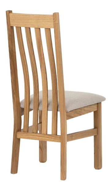 Jídelní židle Cardenal (dub + krémová)