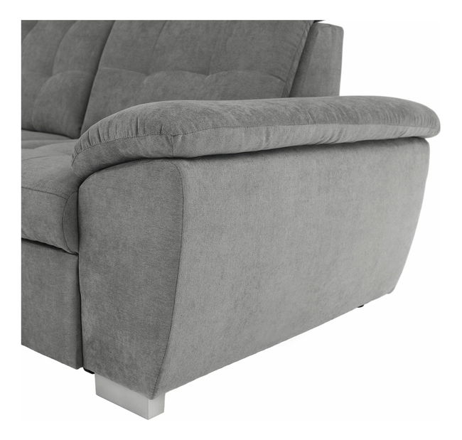 Rohová sedačka Evangelon (šedá) (L)