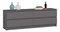 Komoda Kurtinaitis 4SZ (šedý grafit)