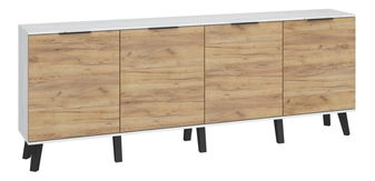 Skříňka Shela SVN-03 (craft bílý + craft zlatý)