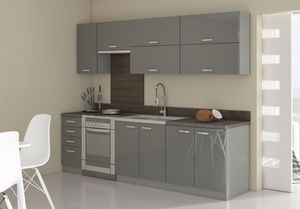 Kuchyně Gonir 2 260 cm (šedá)